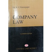 Central Law Agency's Company Law by Dr. N. V. Paranjape